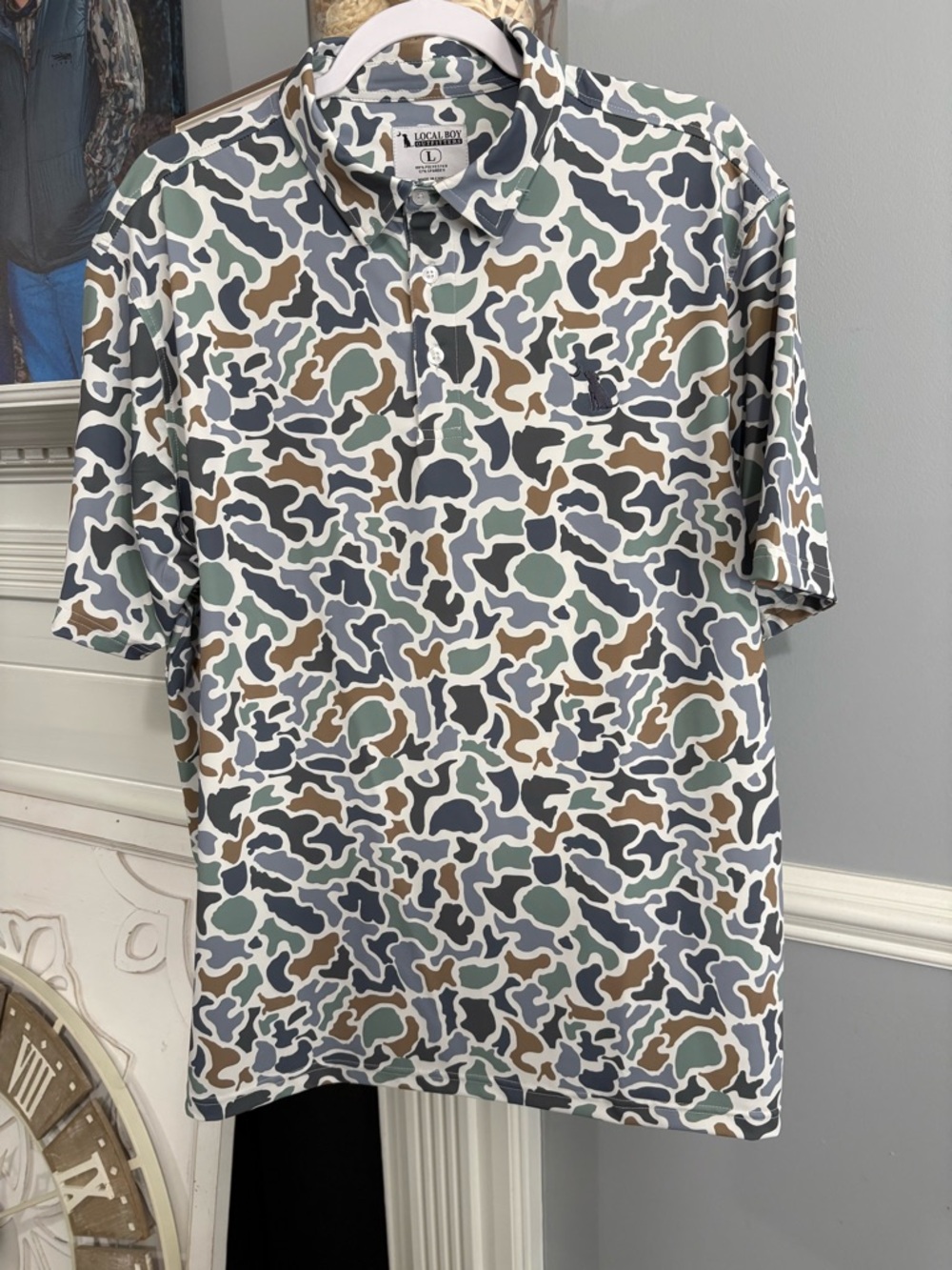 Local Boy Outfitters Local Boy Dirty Myrtle Polo men’s size large new with tags